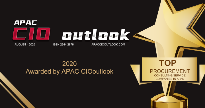 熵易科技荣获《CIO outlook》2020 亚太区采购咨询服务提供商TOP10